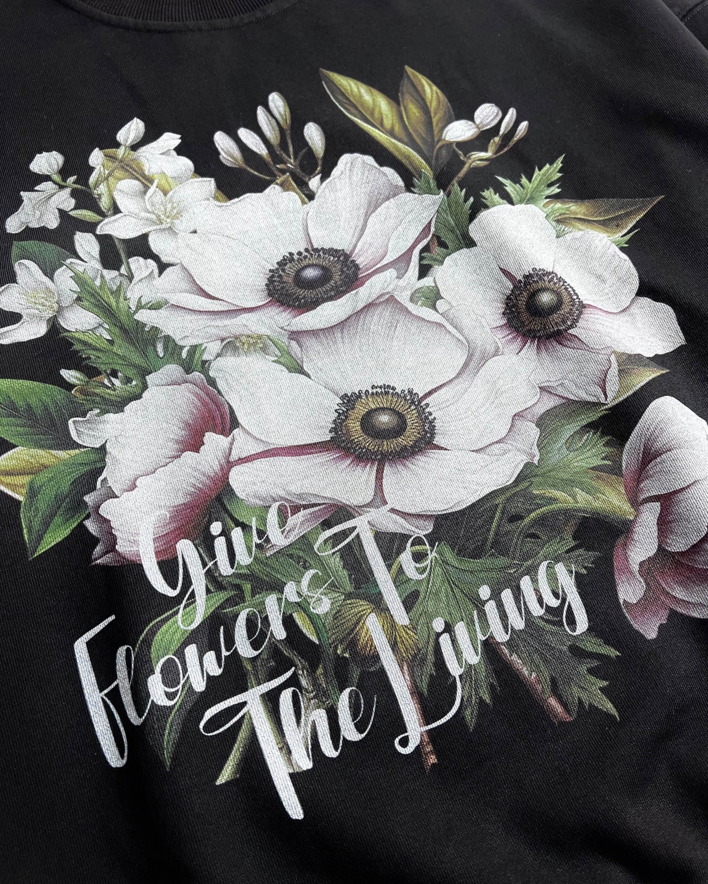 Give Flowers Crewneck