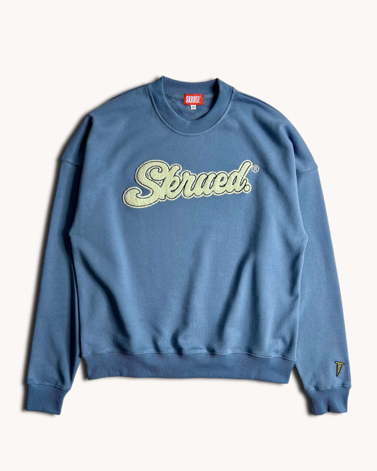 Chenille Chunky Logo Crewneck