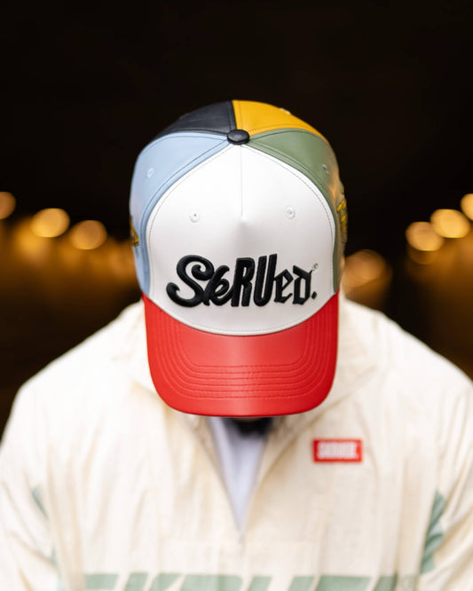What The?! Logo Leather Hat