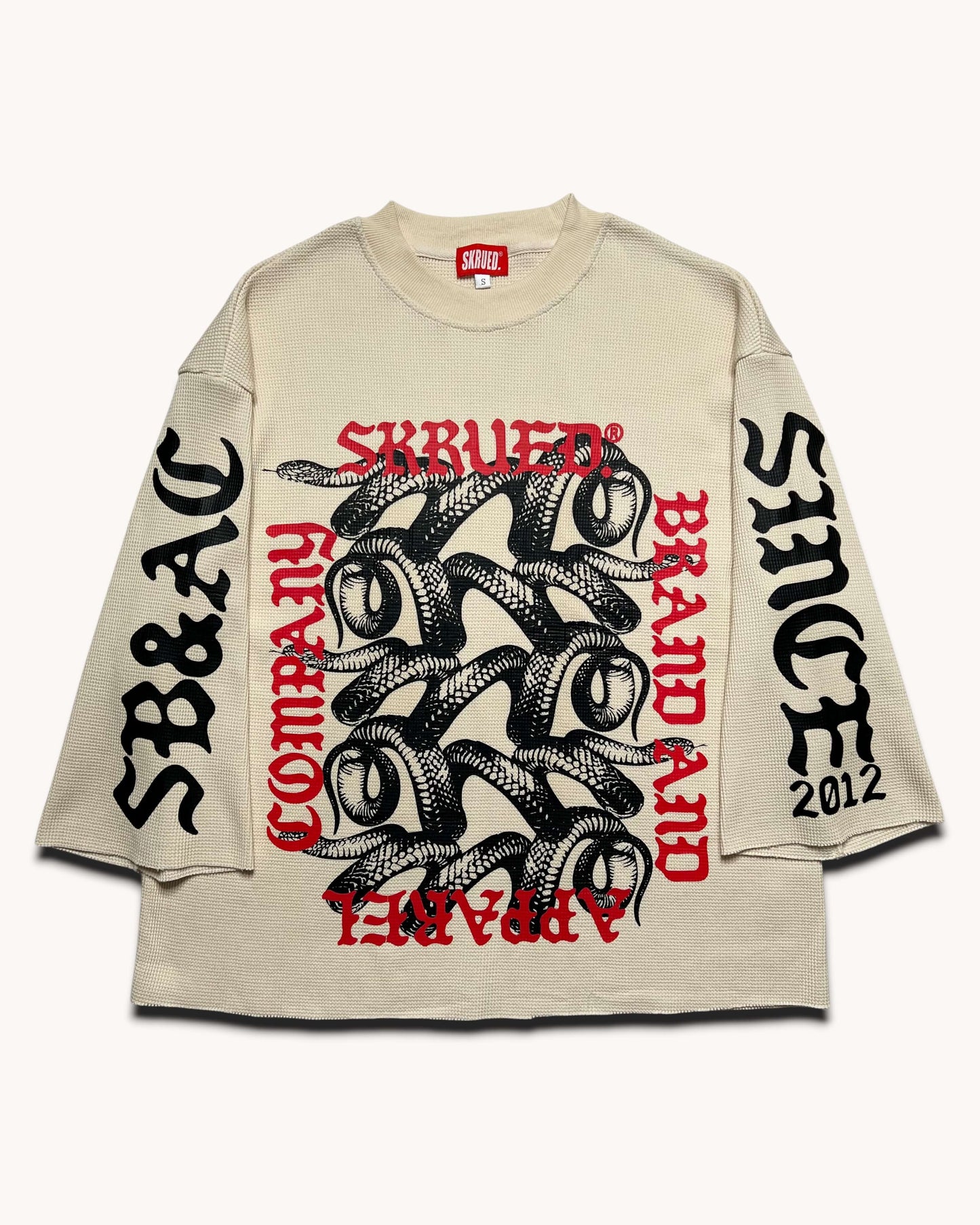 Snake Pit Raw Hem Thermal - Cream