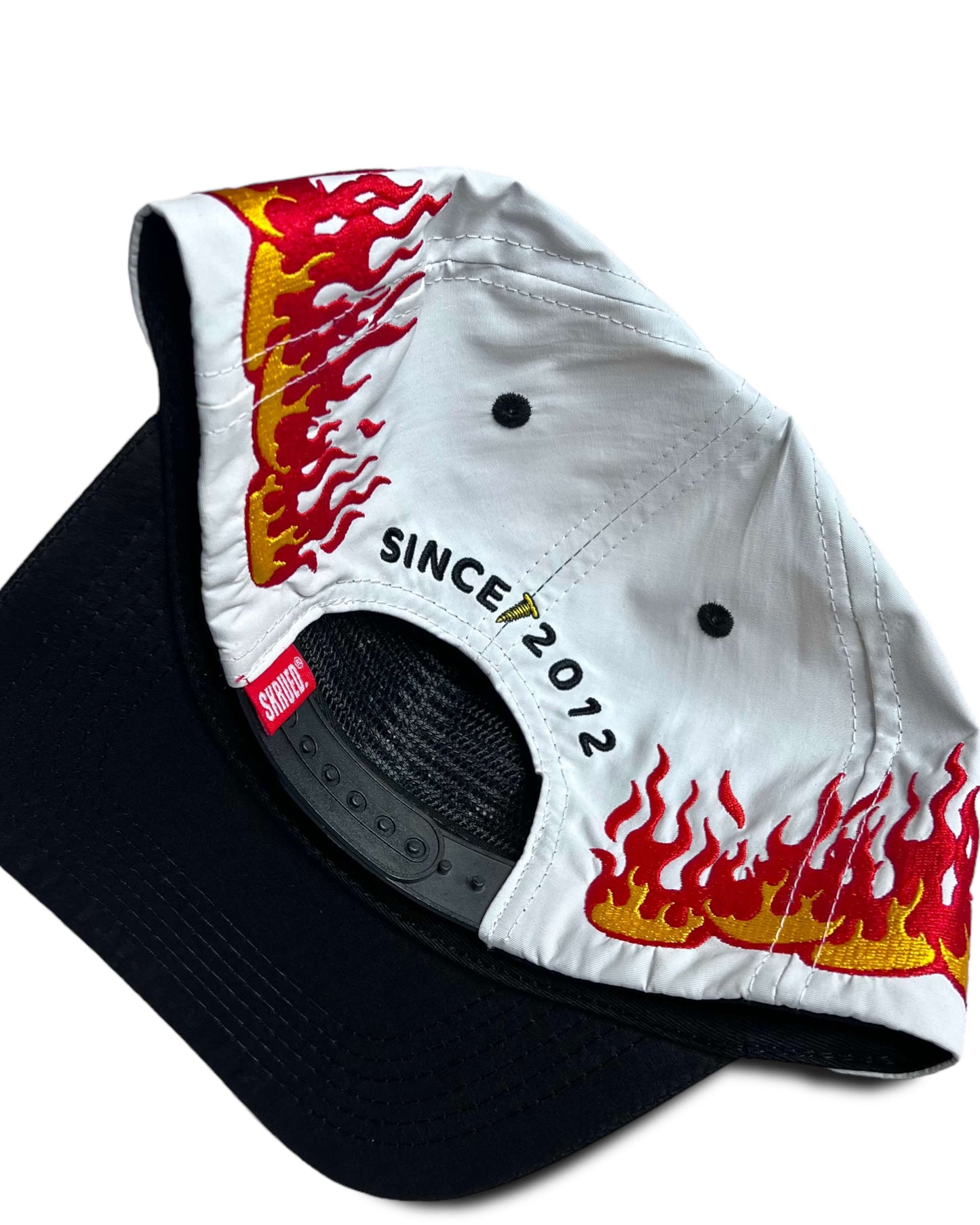 Flaming Nylon Hat