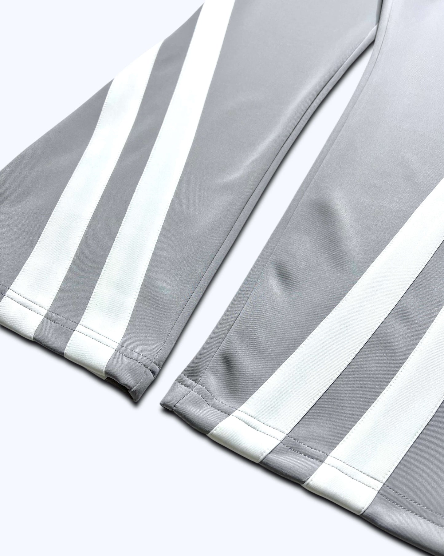 Slanted Stripes Flare Track Pants