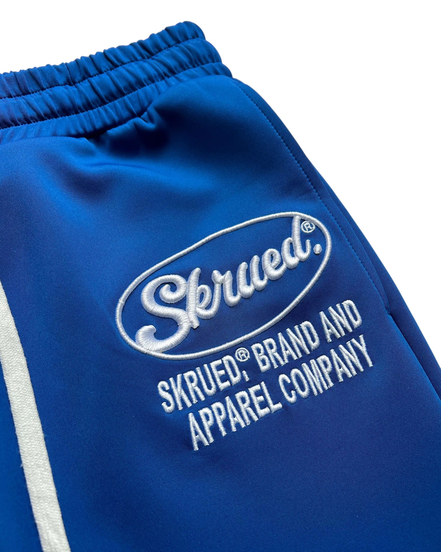 Slanted Stripes Flare Track Pants