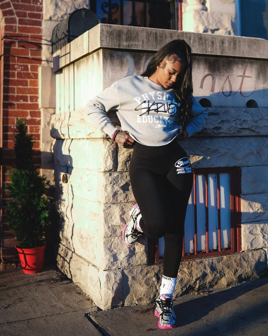 Women's Phys. Ed. Crop Crewneck