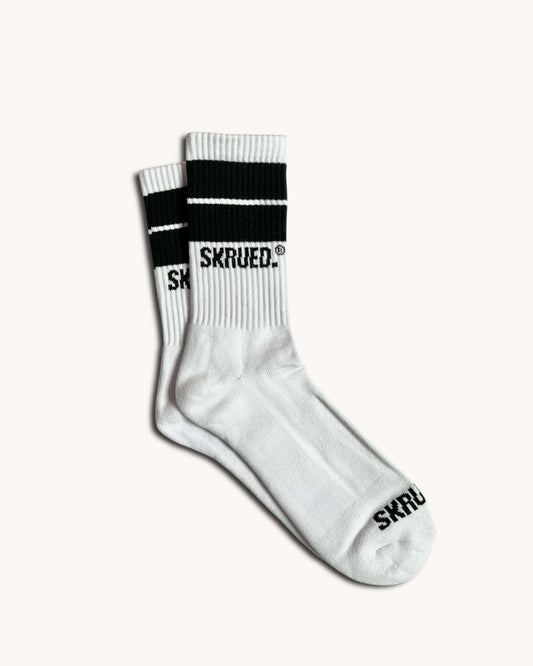 Jumbo Stripe Socks - Black