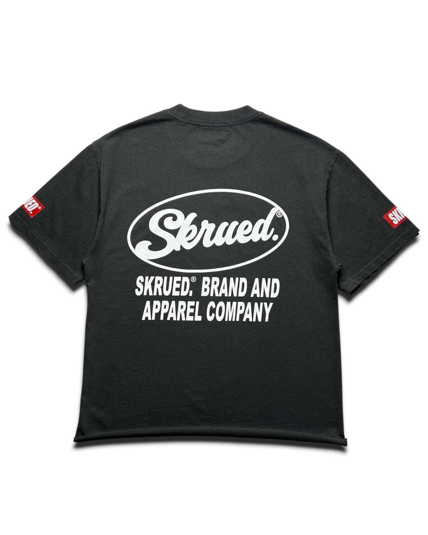 Flaming SKRD Raw Hem Tee