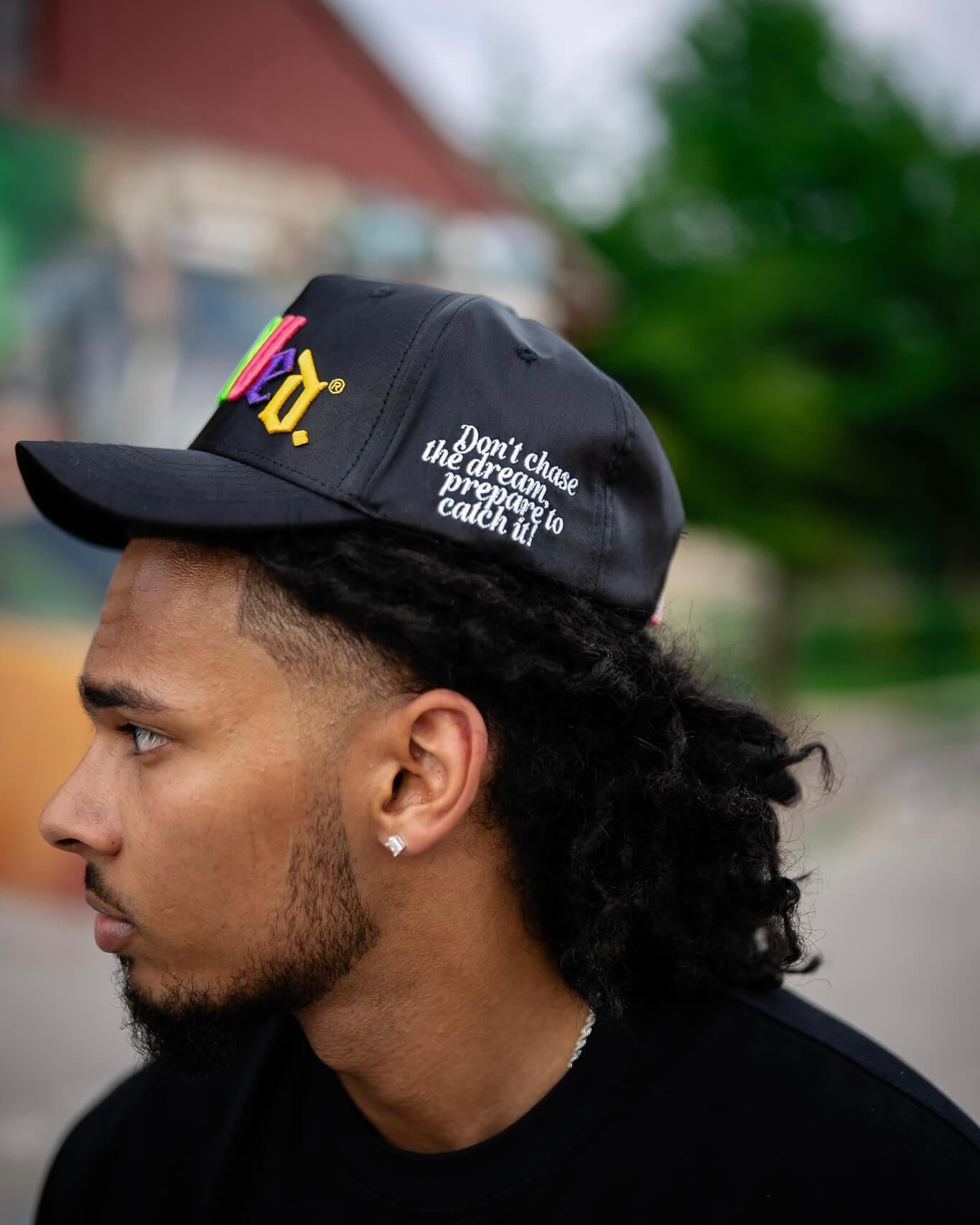 WHAT THE?! Logo Satin Hat