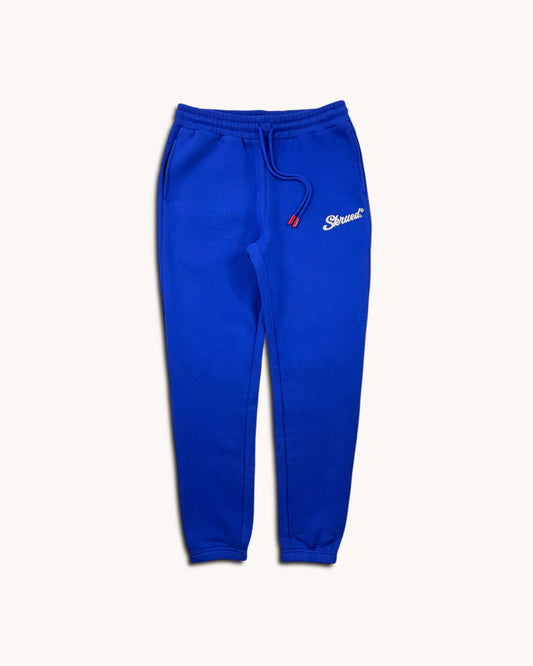 Micro Chunky Logo Sweatpants - Blue