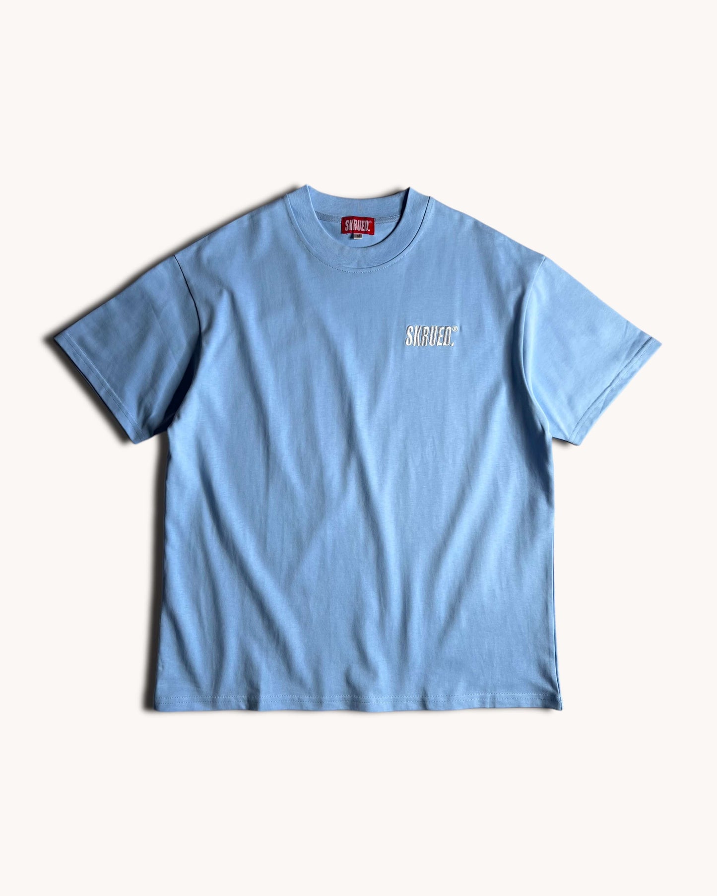 Clean Set Oversized Tee - Ice Blue