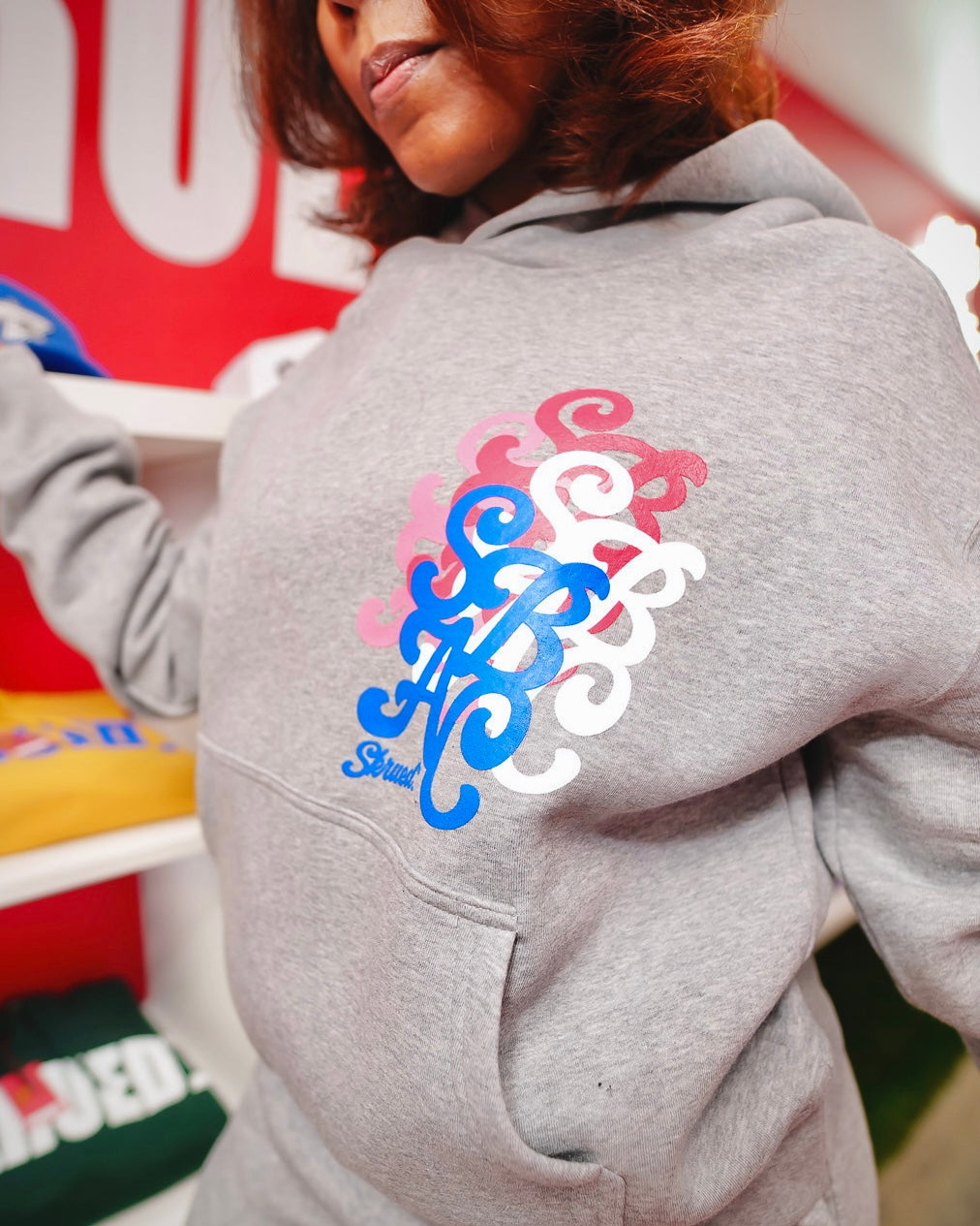 Women's SBAC Boyfriend Sweatsuit - Grey