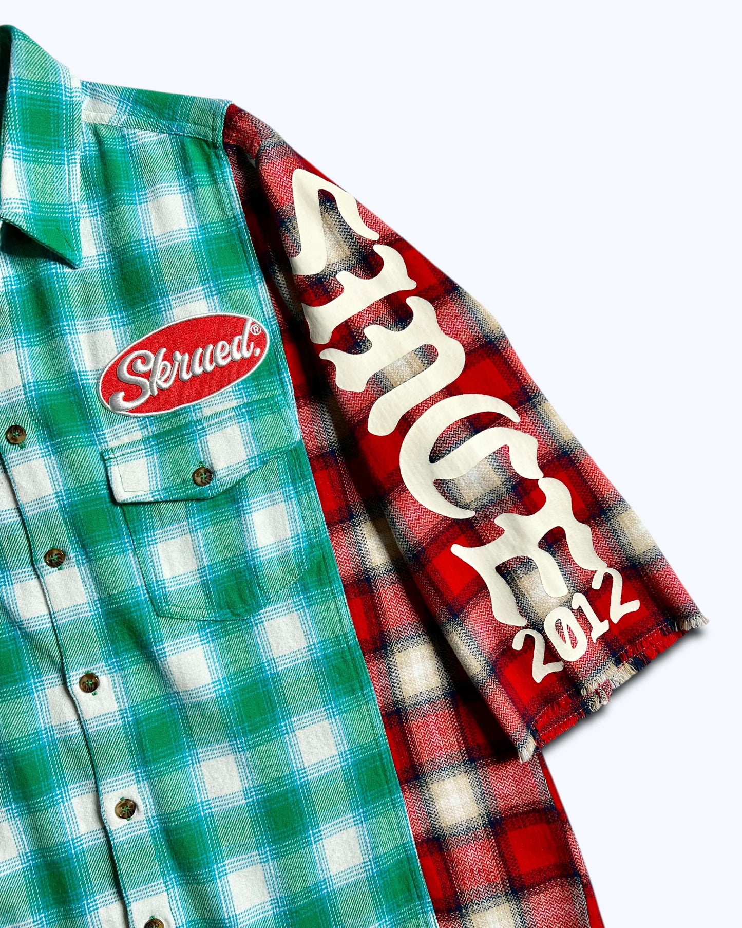 Salvaged Crop Flannel