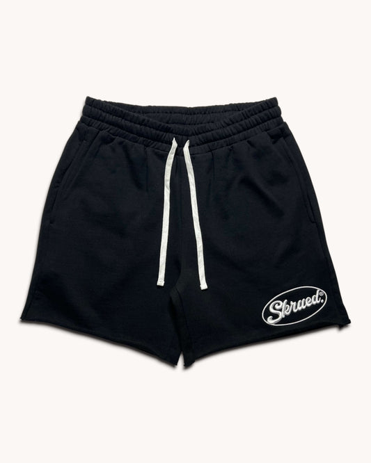 Chunky Oval Shorts - Black