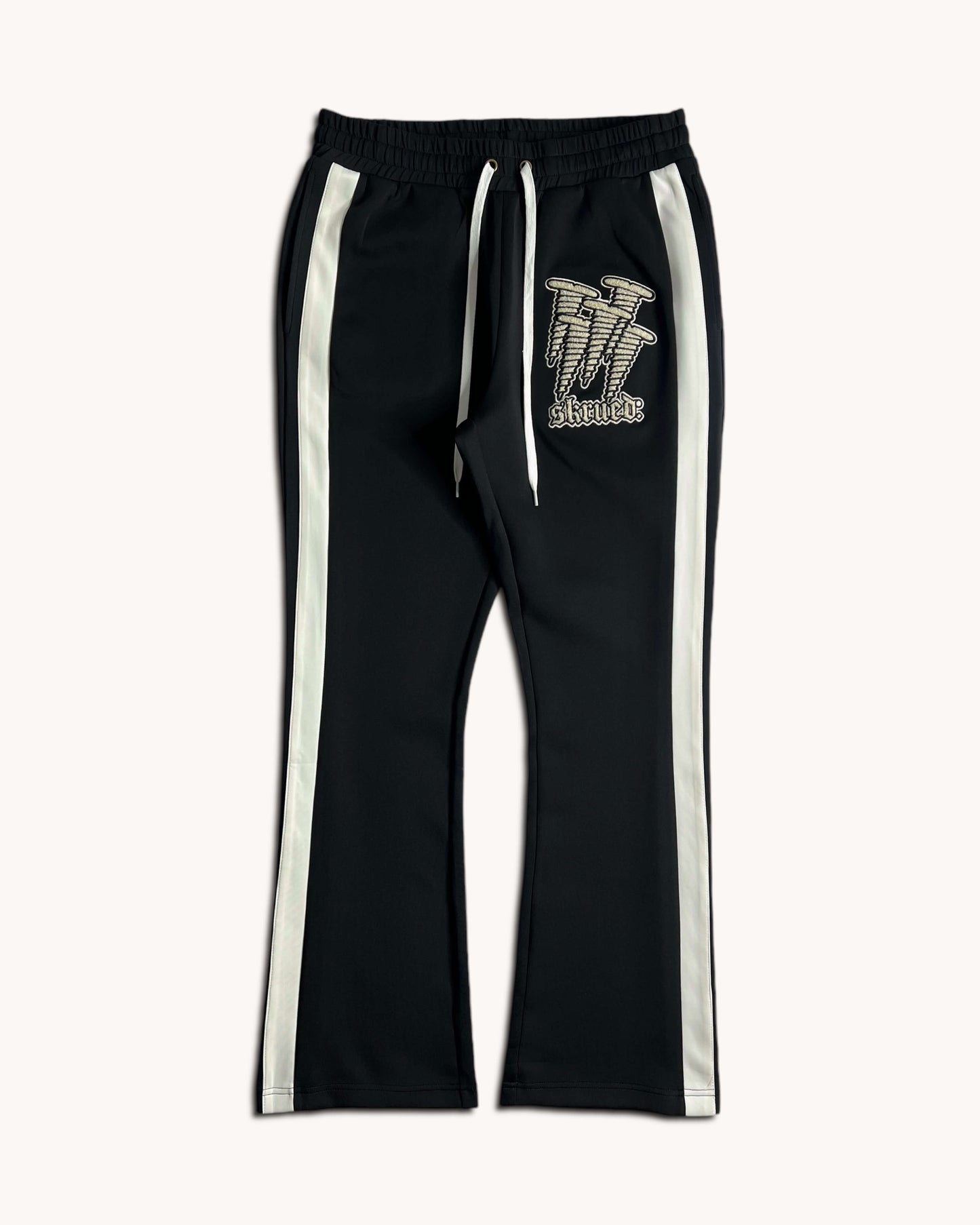 SKRUEDGANG Logo Flare Track Pants