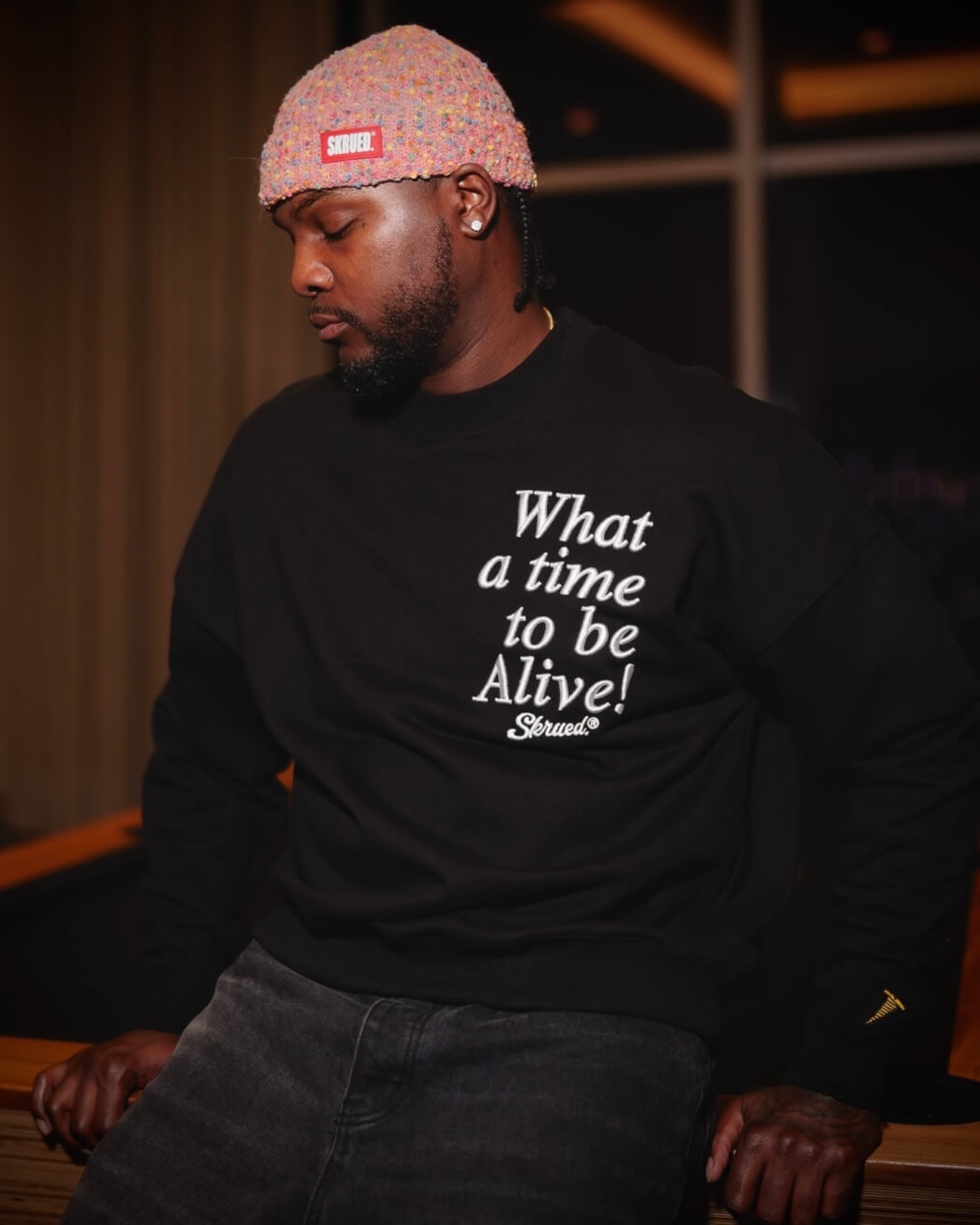 What A Time Crewneck