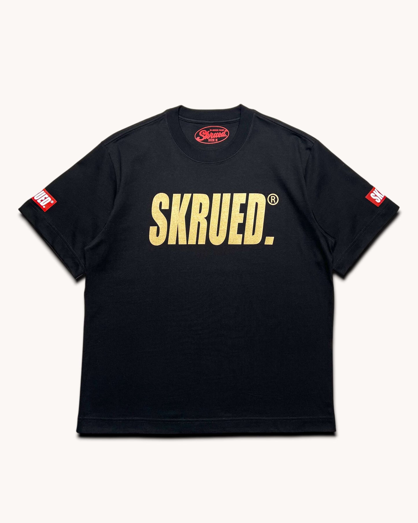 Classic Logo Tee - Black Gold