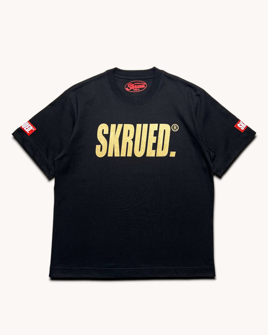 Classic Logo Tee - Black Gold