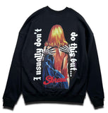 Demon Time Crewneck - Black