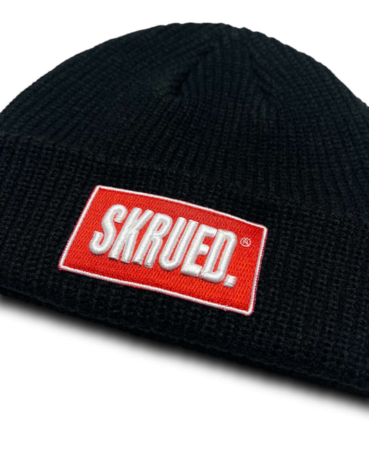 Classic Patch Beanie - Black