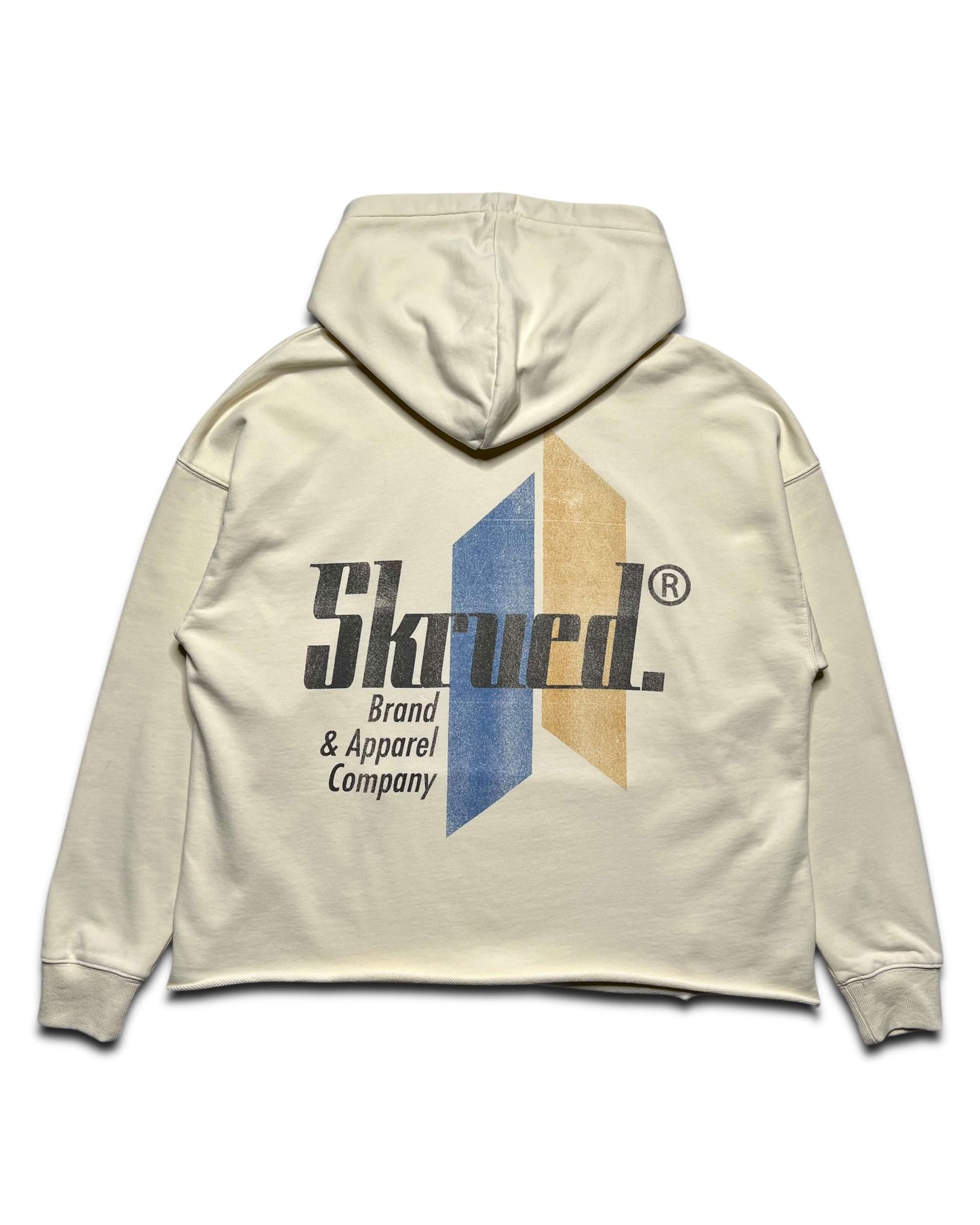 Skyscrapers Raw Hem Hoodie