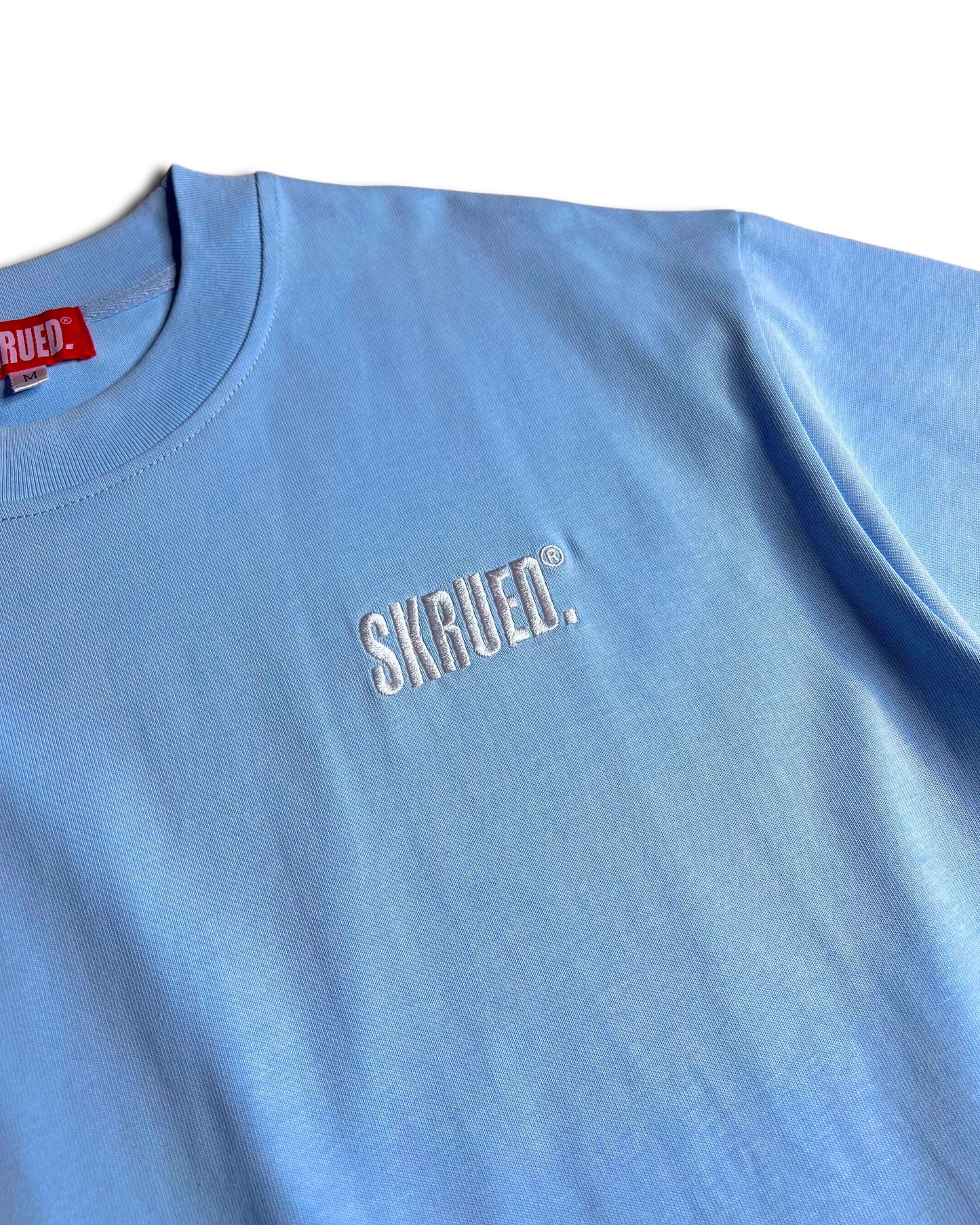 Clean Set Oversized Tee - Ice Blue