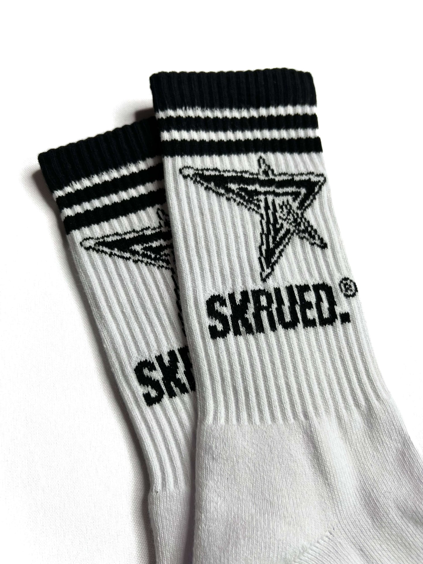 Energy Star Socks - White/Black