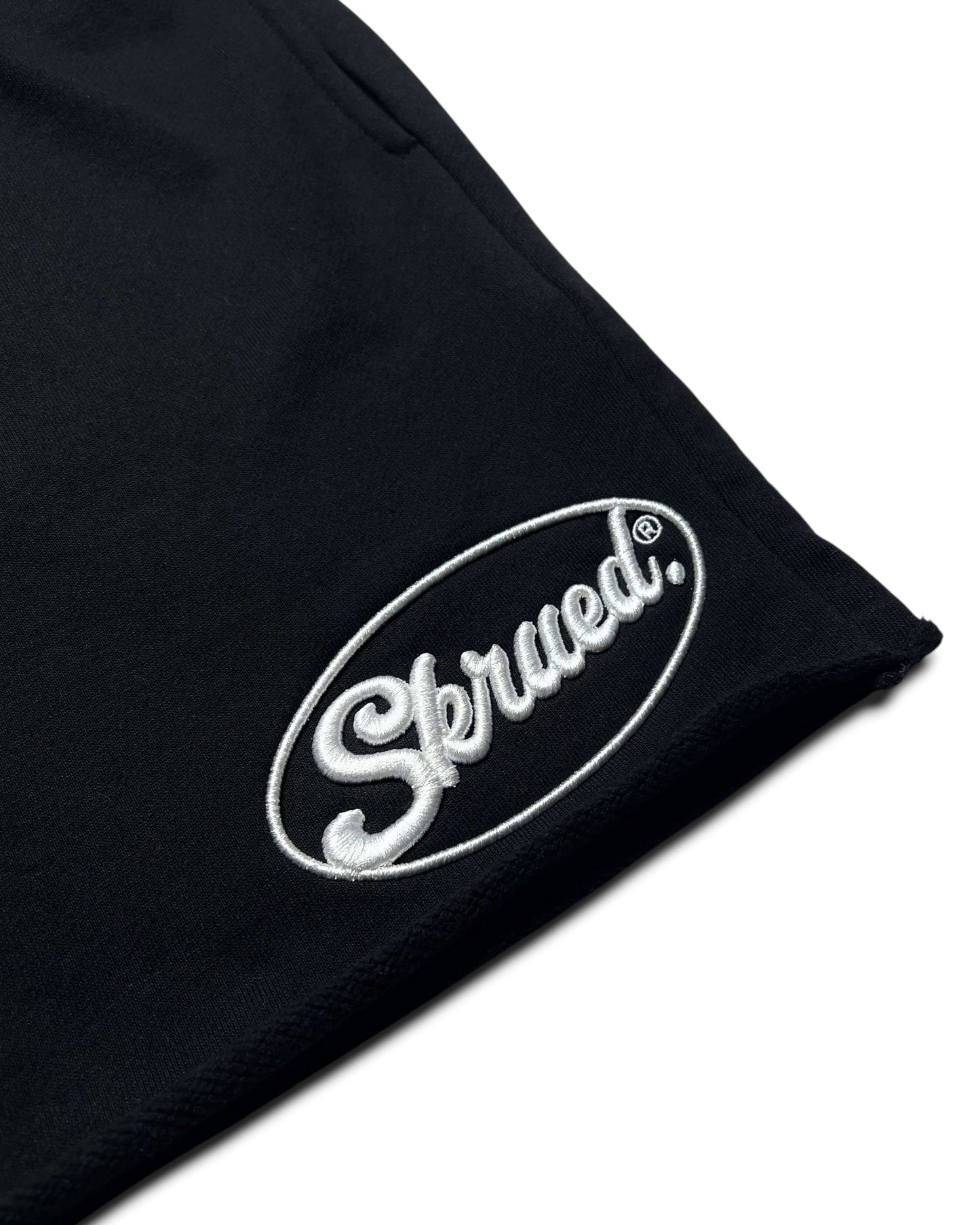 Chunky Oval Shorts - Black