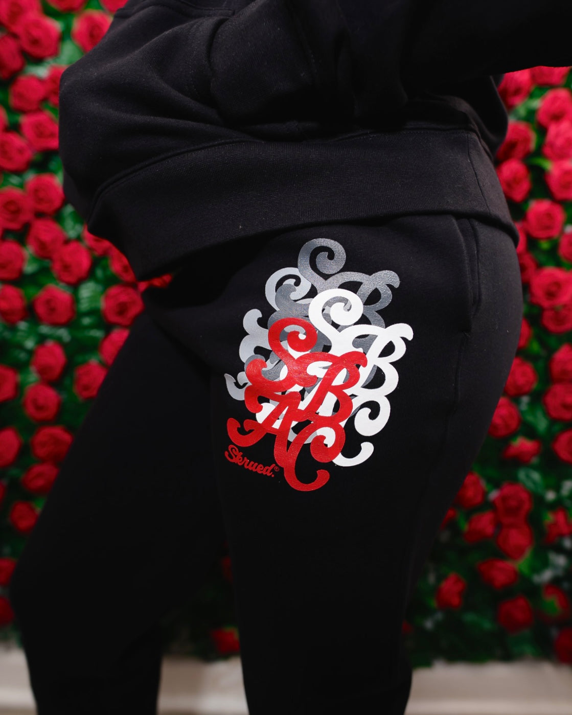 Women's SBAC Boyfriend Sweatsuit - Black