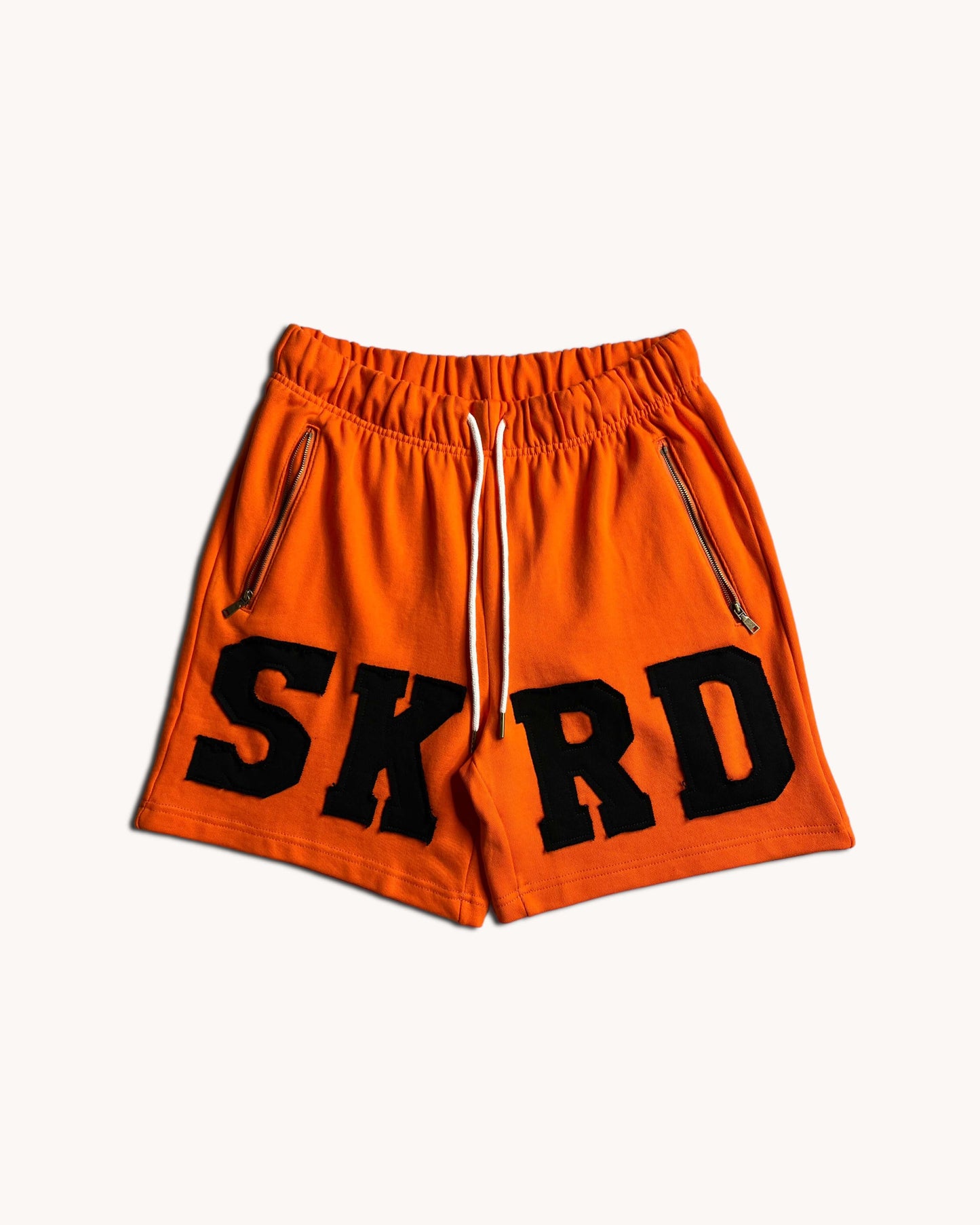 SKRD Applique Shorts - Orange