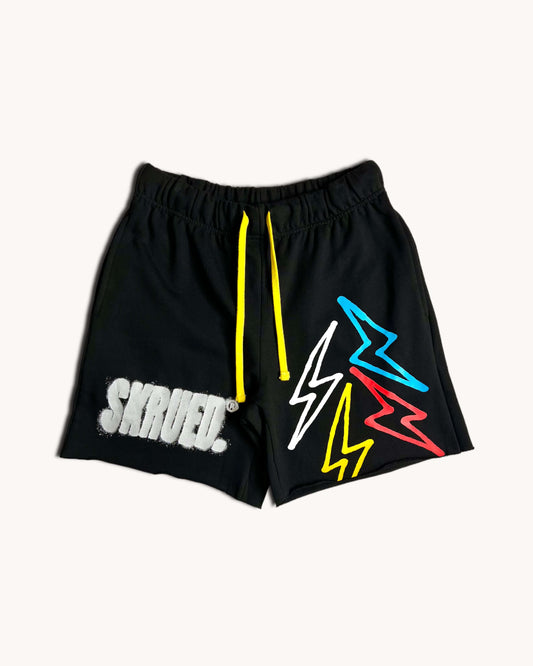 Graffiti Classic Logo Bolts Shorts