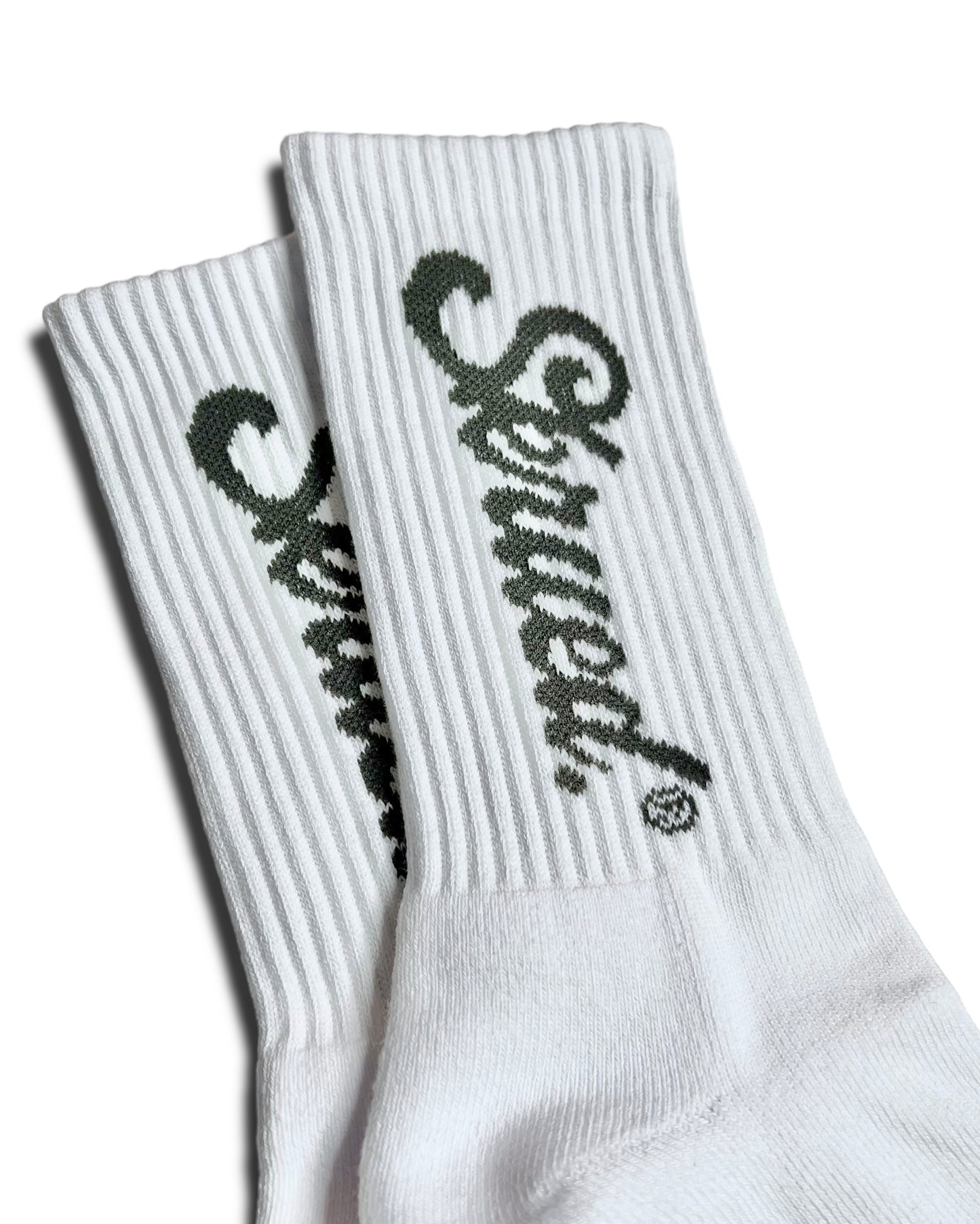 SKRUED Chunky Logo Socks - Grey