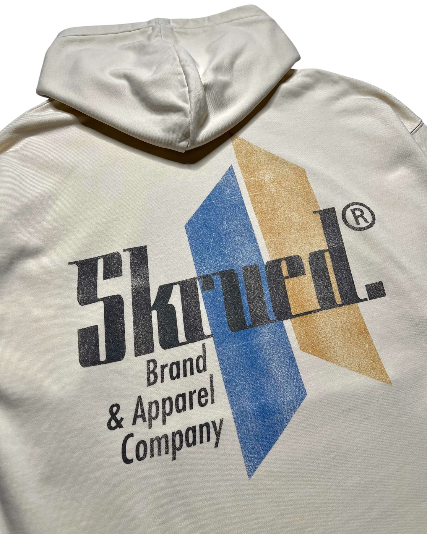 Skyscrapers Raw Hem Hoodie