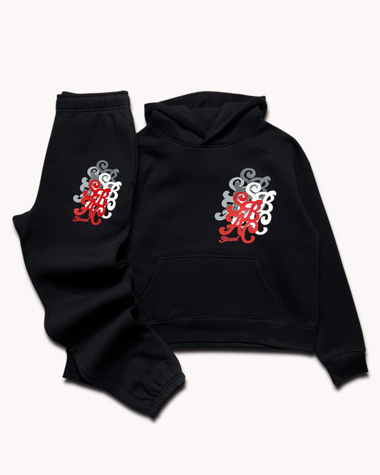 Women's SBAC Boyfriend Sweatsuit - Black