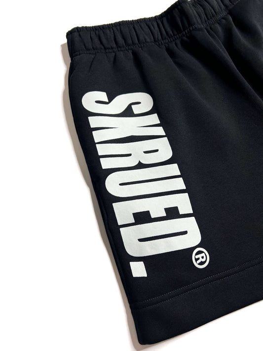 Classic Logo Sweat Shorts - Black