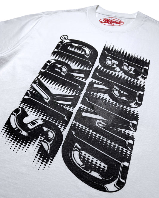 Liquid SKRD BRND Tee - Vintage White