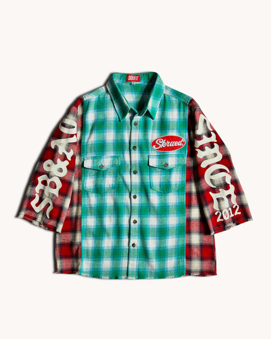 Salvaged Crop Flannel