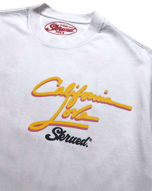 California Love Tee - Vintage White
