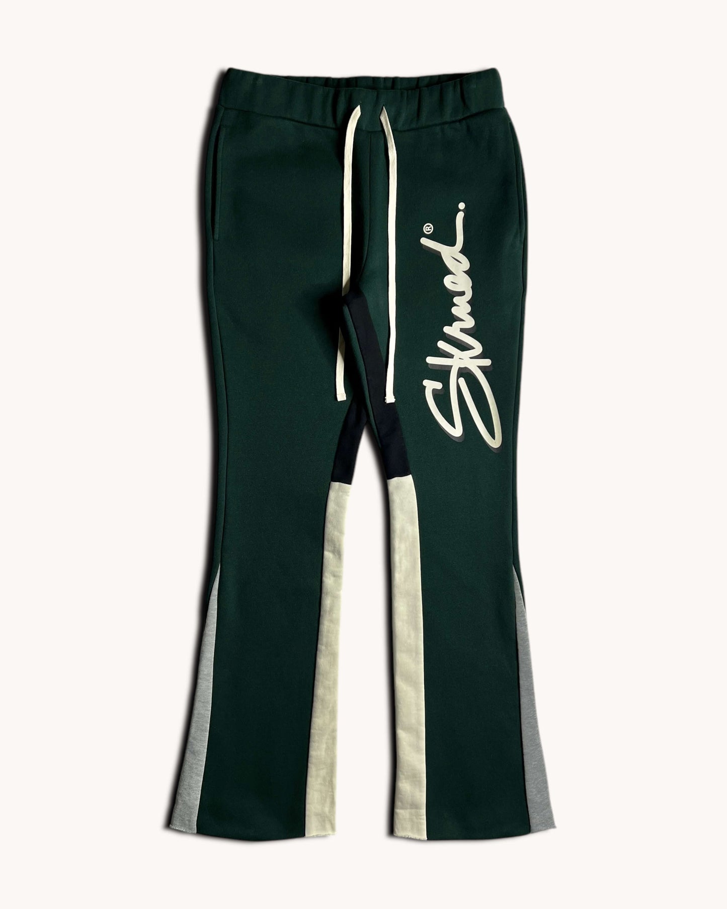 SKRUED Up Logo Flare Sweatpants