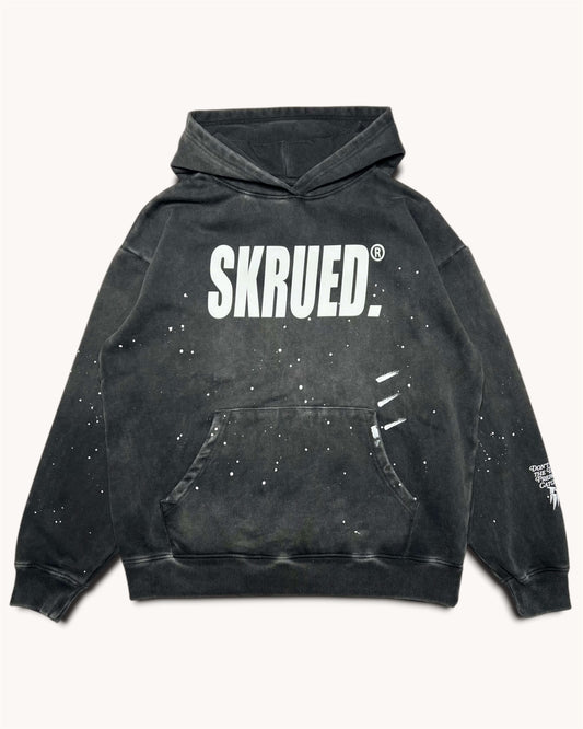 Classic Logo Hoodie - Sun Fade Black