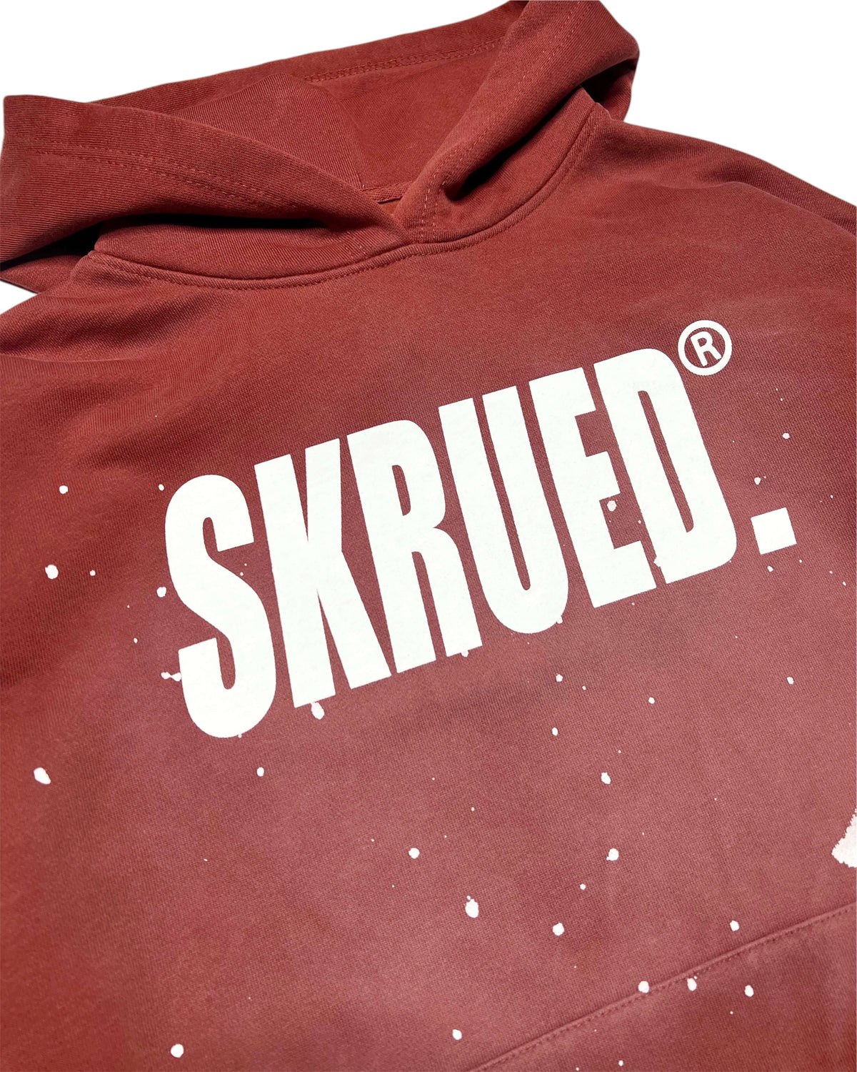 Classic Logo Hoodie - Sun Fade Brick Red