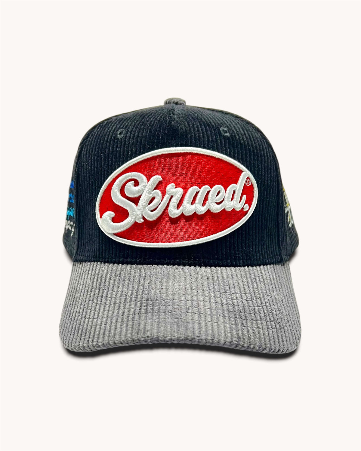 Chunky Logo Corduroy Hat