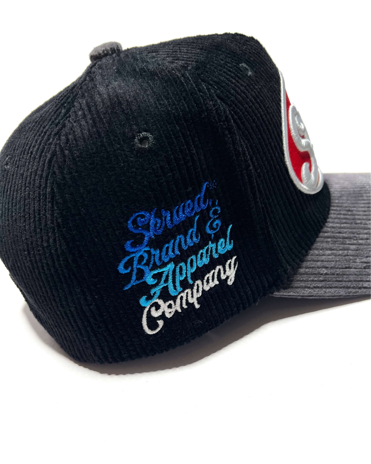 Chunky Logo Corduroy Hat