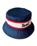 Retro Panel Bucket Hat - Navy