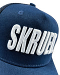 Authentic Classic Logo Trucker Hat - Navy/White