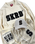SKRD Logo Socks - Commencement Cream